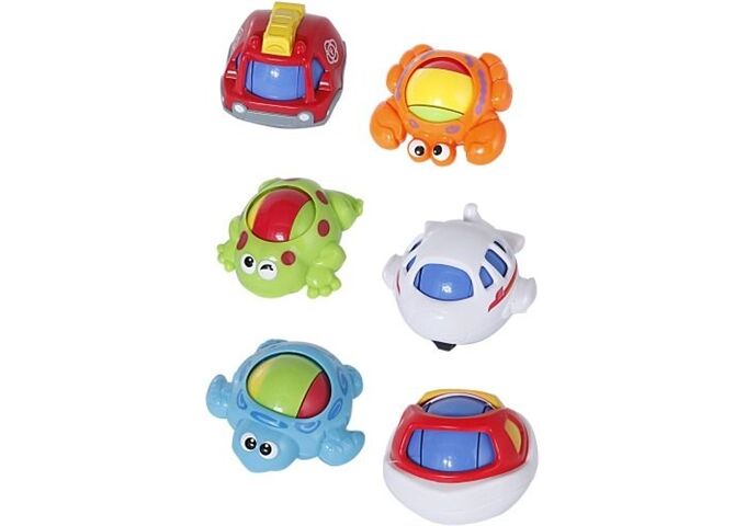 beeboo Beb Rollende Tiere, 6F.-Sort. Im Di