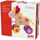 Goki Ziehtier Pferd Clahra, ca, 15x15 cm, ab 12 Monaten