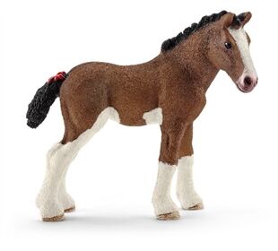 Schleich Spielzeugfigur Clydesdale Fohlen