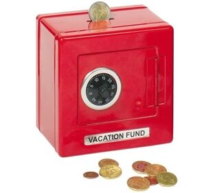 Goki Metalltresor als Spardose mit Kombi