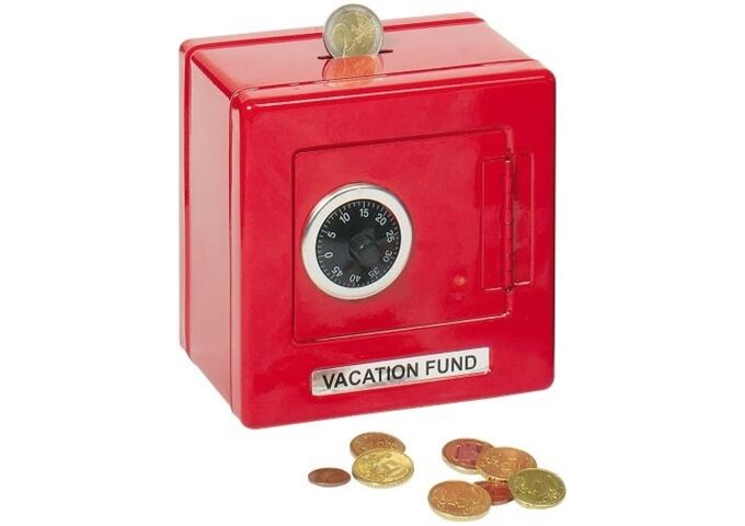 Goki Metalltresor als Spardose mit Kombi