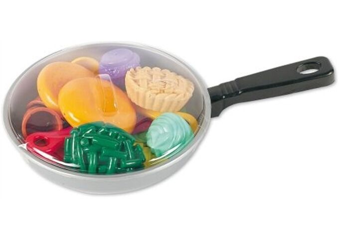 beeboo BEK Pfanne mit Lebensmitteln, 2-f.