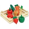 Chr, Tanner Holzgemüse in Gemüsesteige, 9-teilig, ab 3 Jahre