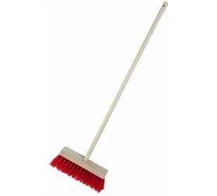 Klein Theo Kinder-Straßenbesen Holz, H, 70 cm