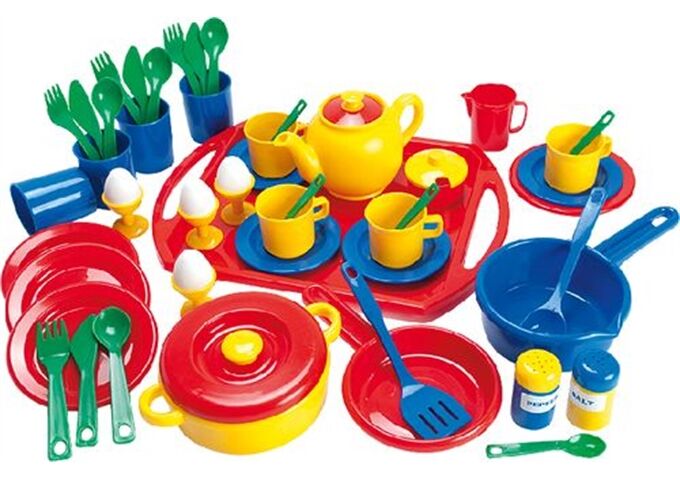 DANTOY A/S 8999 Geschirrset 57-teilig, aus Kunstst
