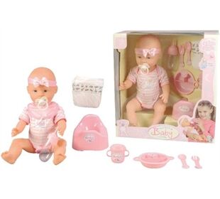 Simba Nbb Babypuppe, Rosa Zubehör