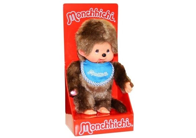 Monchhichi Classic Boy blau, ca, 20 cm