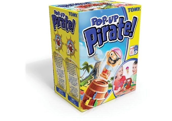 Tomy T7028 - Pop Up Pirate!, für 2-4 Spieler, ab 4
