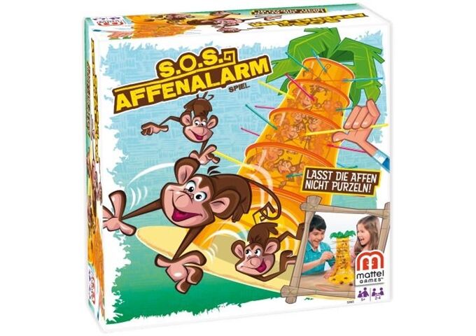 MATTEL GAMES|Mattel Mattel SOS Affenalarm