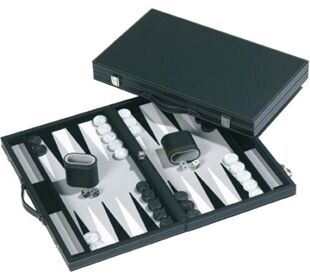 PHILOS Backgammon Kunstleder 47 x 29 cm