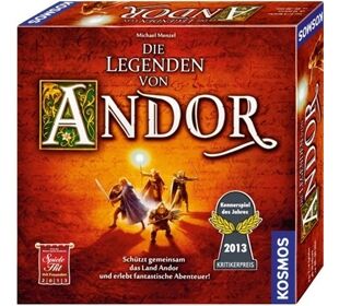 Kosmos Die Legenden von Andor Kennerspiel des Jahr