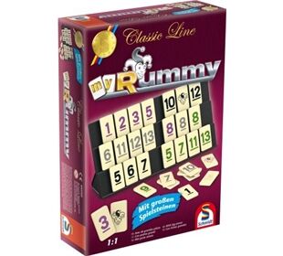Schmidt Spiele 49282 Classic Line MyRummy, 2 bis 4