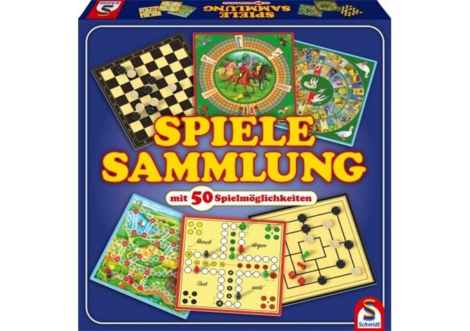 Schmidt Spiele Spiele-Sammlung mit 50 Spielen