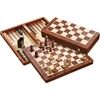 PHILOS Schach-Backgammon-Dame-Set, Feldgröße 50 mm