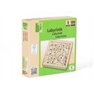 Natural Games Holz Labyrinth 12 x 12 cm