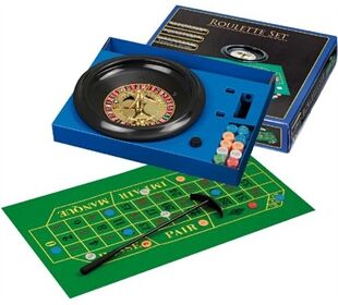 PHILOS Roulette Set mit Kunststoff-Teller 30 cm