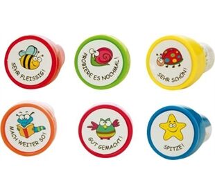 TRENDHAUS Lehrerstempel selbstfärbend sort-