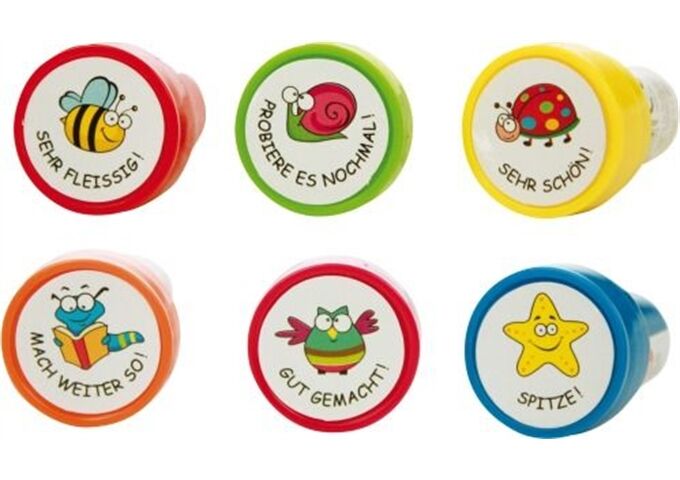 TRENDHAUS Lehrerstempel selbstfärbend sort-