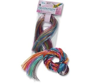 Hoffmann Scoubidous mit Glitter 50Stück