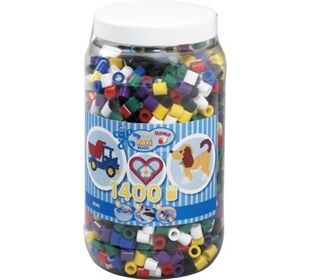 HAMA Bügelperlen Maxi - Vollton Mix 1400 Perlen (6