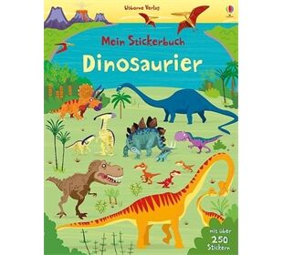 Usborne Verlag Stickerbuch Dinosaurier