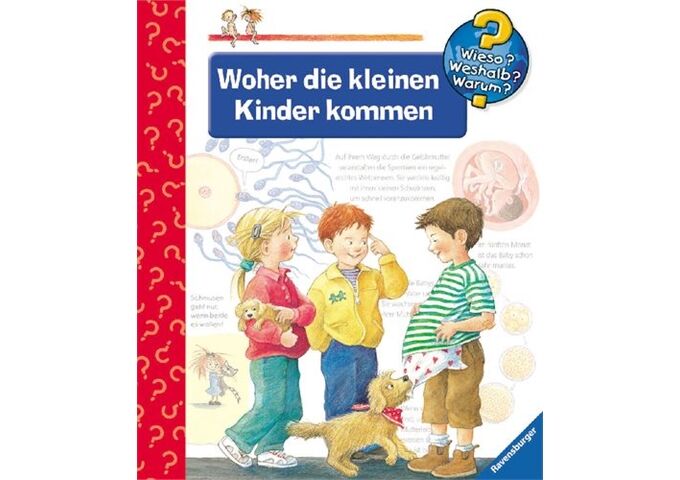 Ravensburger WWW13 Woher d. kl. Kinder kommen