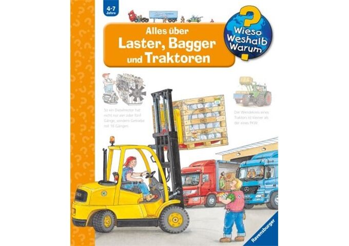 Ravensburger WWW38 Alles über Laster,Bagge