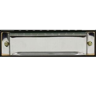 Boogie Bee BGB Mundharmonika Metall, 10,5cm
