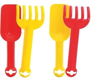 Outdoor active OA Schaufel ;Rechen-Set,L.24cm,2-f.s