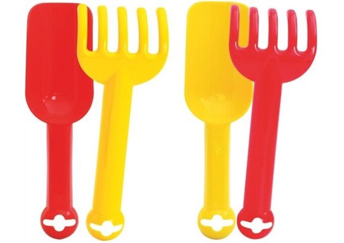 Outdoor active OA Schaufel ;Rechen-Set,L.24cm,2-f.s