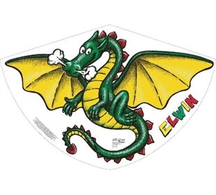 GÜNTHER Drachen Elwin Drache 92x62cm