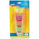 New Sports Soft-Federbälle, bunt, 4 Stück