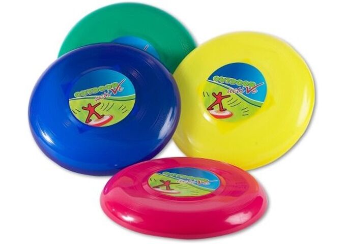 Outdoor active OA Wurfscheibe,Ø22cm,farbl.s.,im Di