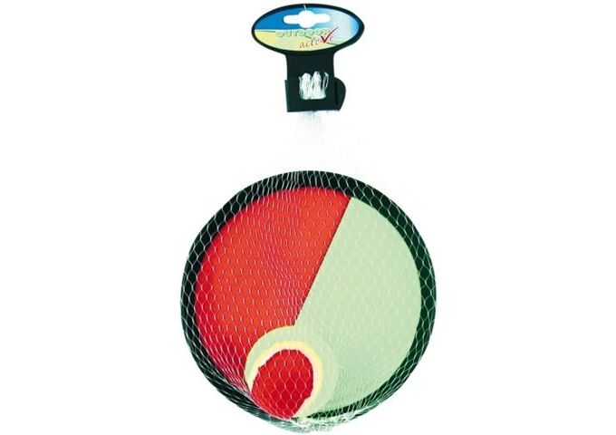 Outdoor active OA Catchballspiel mit Klett, Ø19cm