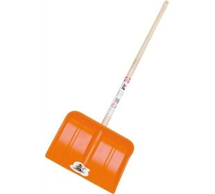Romulus Schneeschaufel orange, Kunststoff, ca, 87 cm