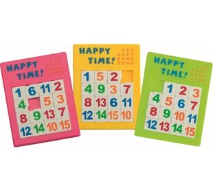 Goki Kunststoffschiebepuzzle Nummern