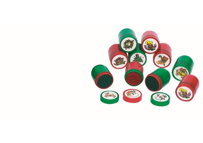 Goki Kunststoff-Stempel, Weihnachtsmotiv