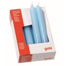 Goki Geburtstagskerzen Blau 8 Cm, 10Er S