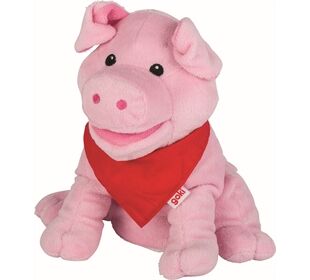 Goki Handpuppe Schwein Snelly