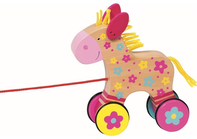 Goki Ziehtier Pferd Clahra, ca, 15x15 cm, ab 12 Monaten