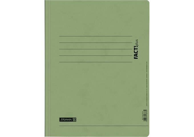 BRUNNEN Spiralhefter FACTplus grün