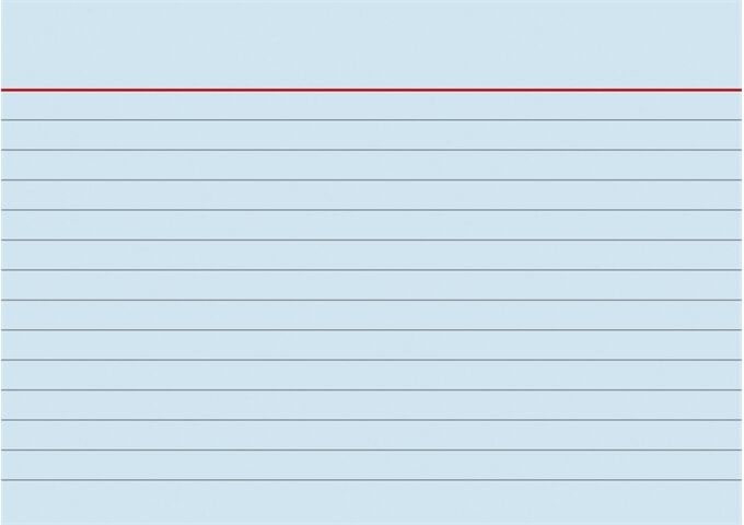 BRUNNEN Karteikarten Pg. A6 lin bl