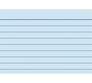 BRUNNEN Karteikarten Pg. A8 lin bl