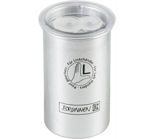 BRUNNEN Spitzer Aludose Linkshänder