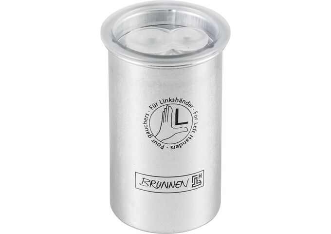 BRUNNEN Spitzer Aludose Linkshänder