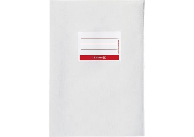 BRUNNEN Hefthüllen A4 m.Schild weiss