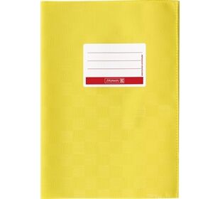 BRUNNEN Hefthüllen A4 m.Schild gelb