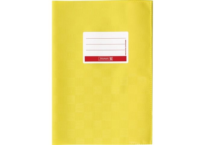 BRUNNEN Hefthüllen A4 m.Schild gelb