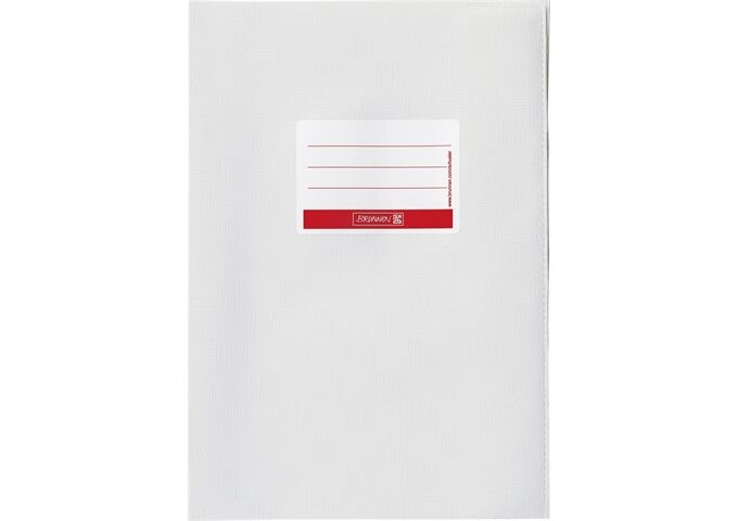 BRUNNEN Hefthüllen A5 m.Schild weiss