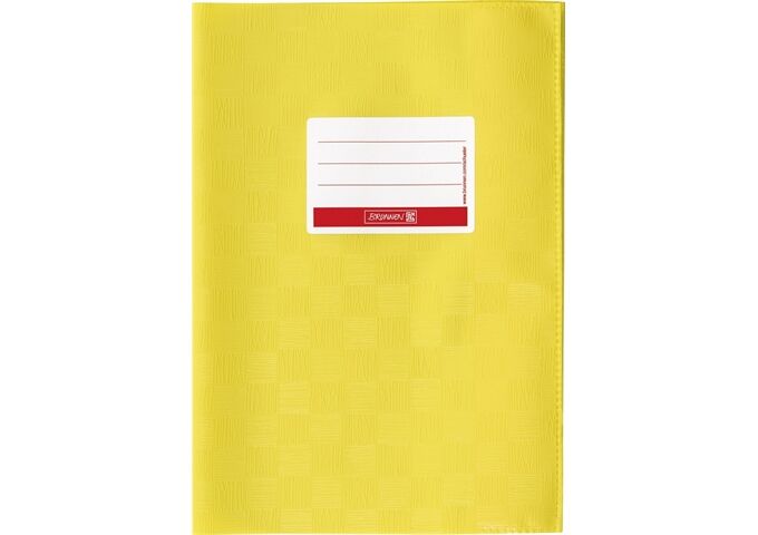 BRUNNEN Hefthüllen A5 m.Schild gelb